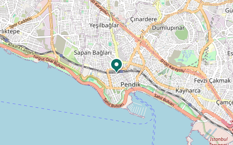 Map of the area around Istanbul